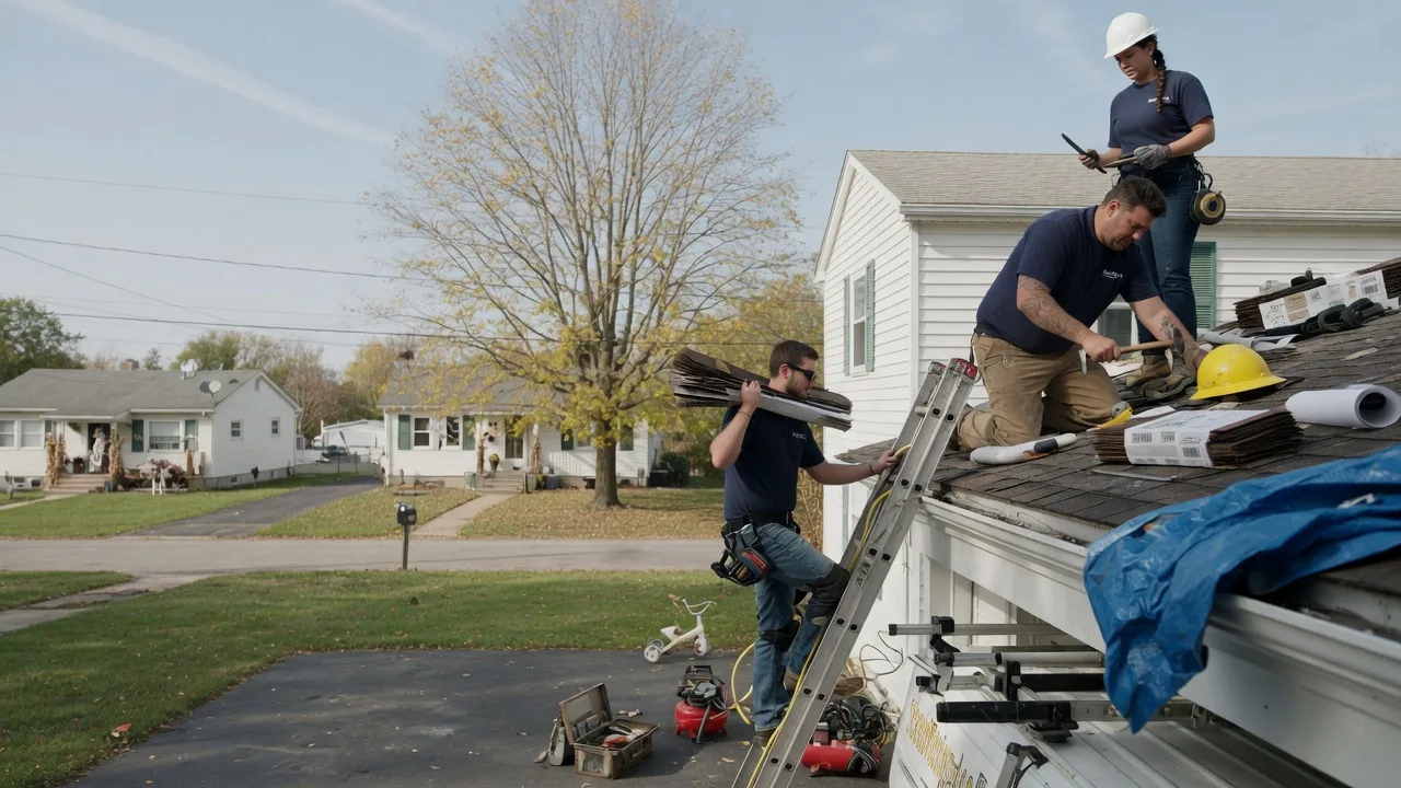 Local Roofing Contractors in Lowpoint, IL near me